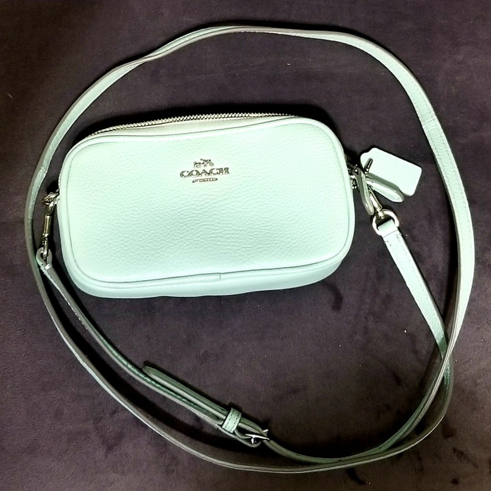 Coach Mint Crossbody Purse Bag